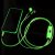Gadgets and Gear iGlo Pulse: Light Up Headphones Green